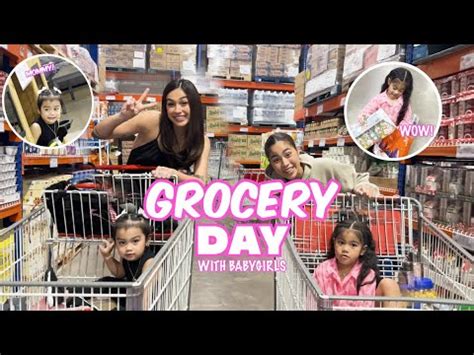 GROCERY DAY WITH BABIES .